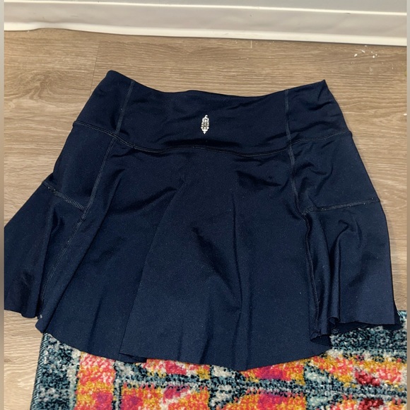 Free People Movement Check Out My Topskin Skort - Picture 2 of 4